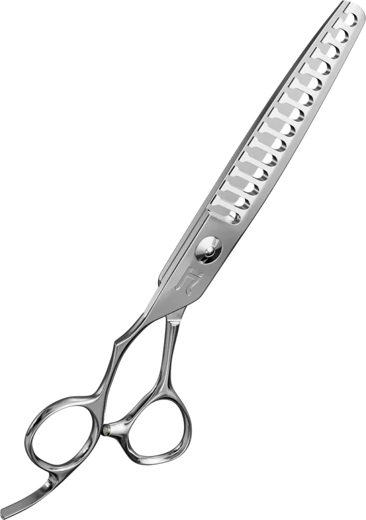 HH13LT Hanashi Aru - 14 Teeth Texturizing Shears - Ergonomically Offset Handle