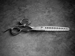 HH313T Hanashi Aru Swivel - 14 Teeth - Deep Texture Hair Shears - Screw-in Bumper