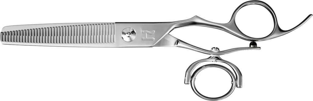 HH340T Mazeru Steel - 40 Teeth Texturizing Shears - Perfect for Scissor-over Comb