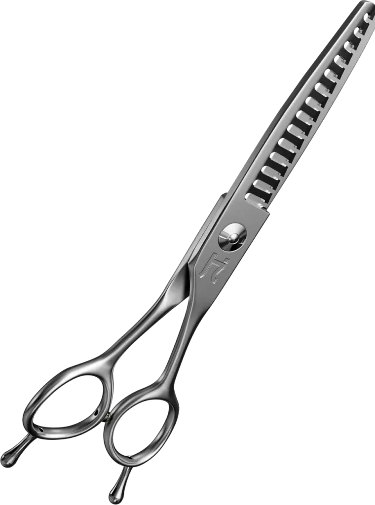 HH88T1 Eighty-Eight Texturizer Shears - 14 Teeth - Dual Removable Tangs - Brushed Handle