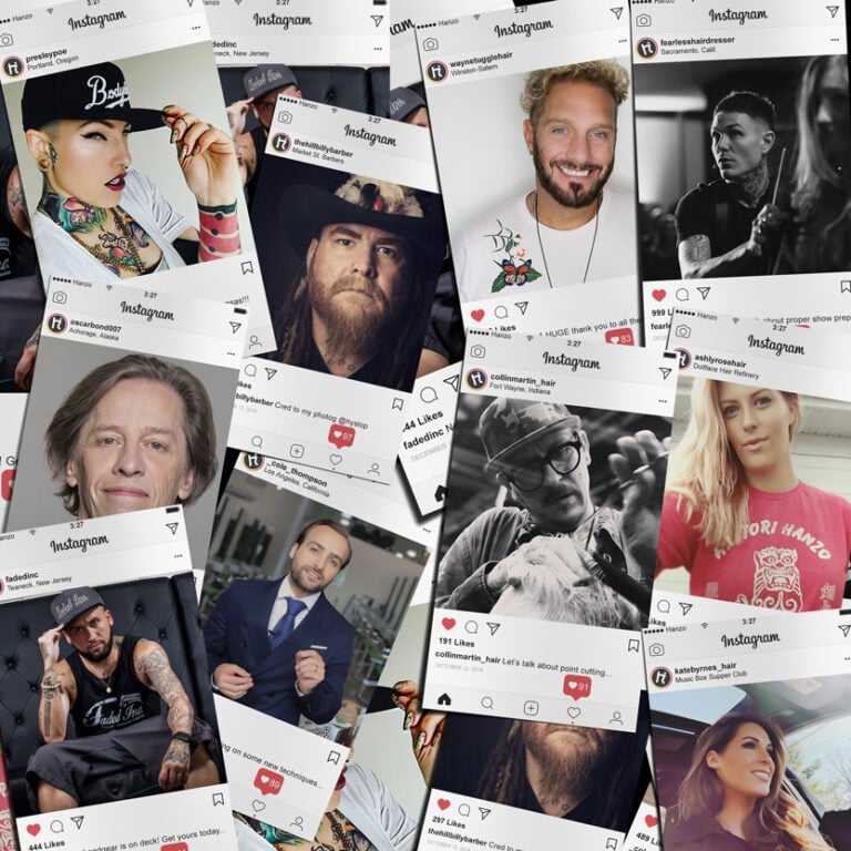 Social Media Barber and Cosmetology Pages