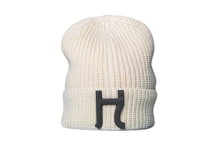 The Hanzo STATEMENT Aged Off-White Beanie