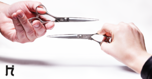 swivel shears vs regular hair cutting shears