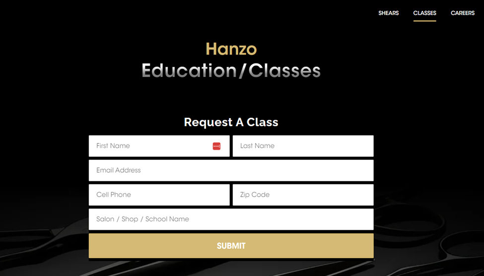 how to hold hair scissors