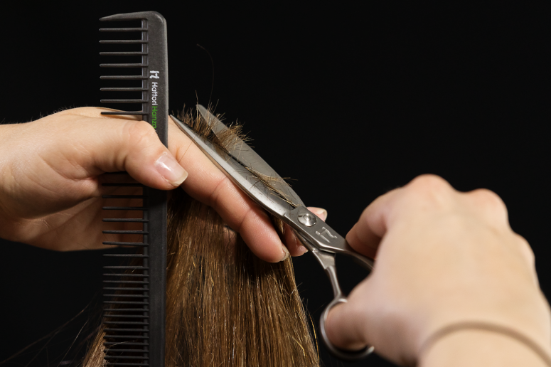 what is point cutting hair