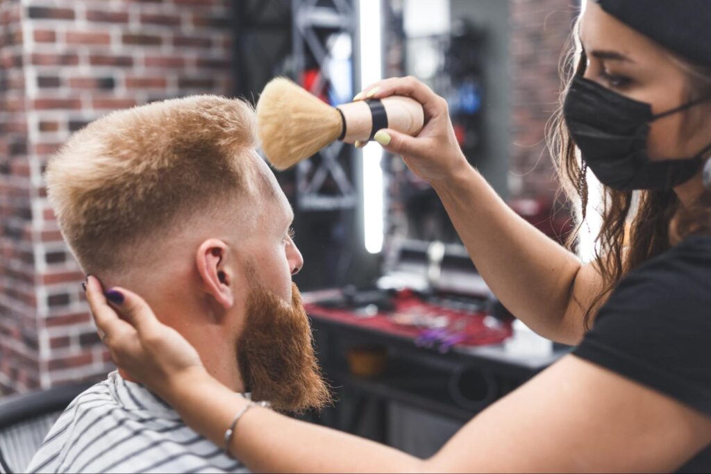 low skin fade haircut