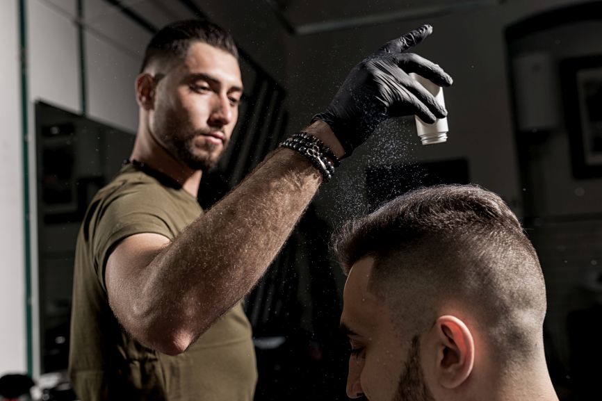 mens high fade haircut