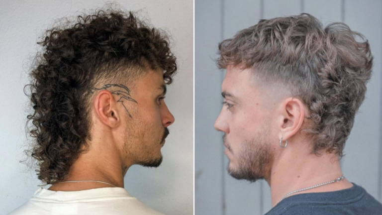 mullet fade men tutorial