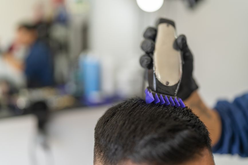 fringe haircut for men tutorial