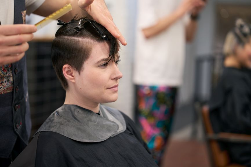 classic pixie short haircut