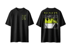 The Hanzo “Cut With Us” Kanji Graphic Tee
