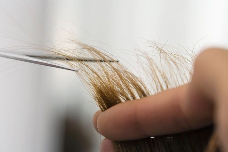 why your shears push hair when cutting hair and how to fix it